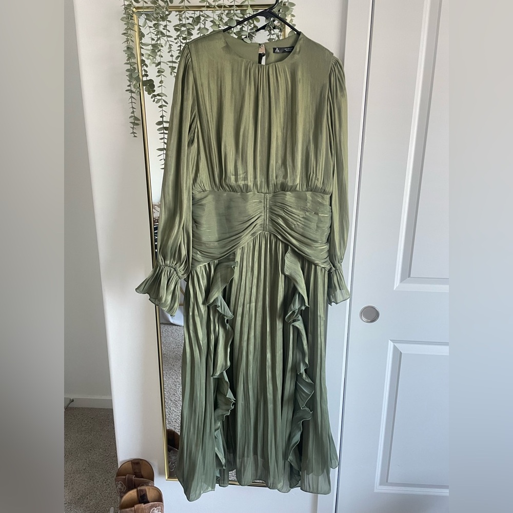 Sage Green Evening Dress